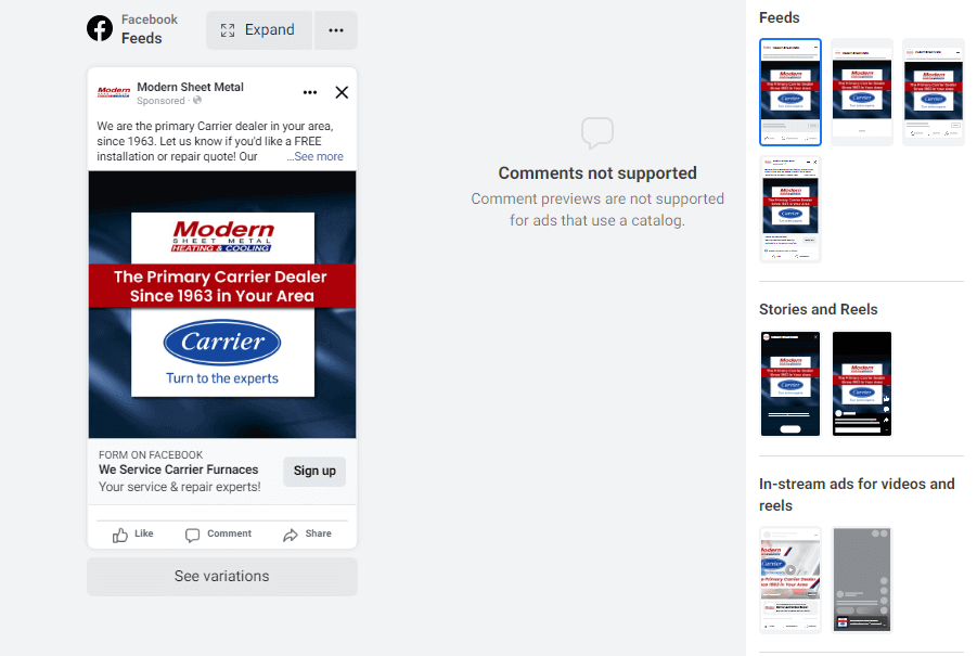 Social Media Ads
